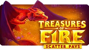 Treasures of Fire: Scatter Pays by Playson.